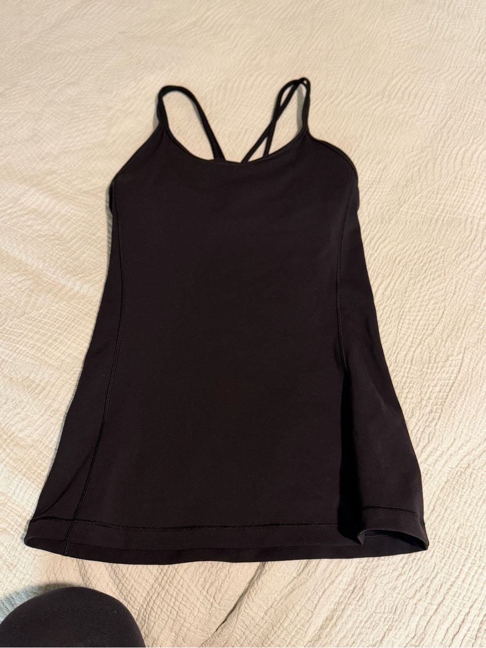 lululemon athletica Black Strappy Workout Camisole